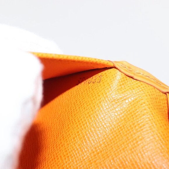 LOUIS VUITTON Epi Organizer De Poch Card Case Orange - Picture 11 of 16